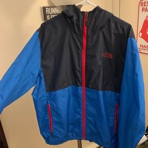 North face windbreaker jacket